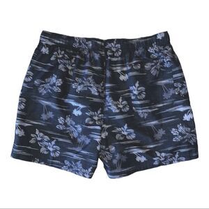 OP Men’s Swim Trunks Tropical Black and Gray Size 40/42